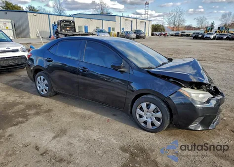 2015 Toyota Corolla L from USA, damaged, VIN 2T1BURHE4FC392139